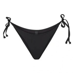 Skims Dipped Tie Bottoms NWT ONYX BLACK SIZE MEDIUM